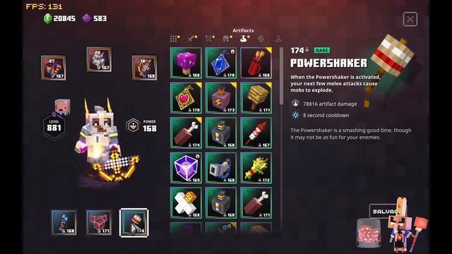 Some of the NEW Minecraft Dungeons Nether Artifacts смотреть онлайн