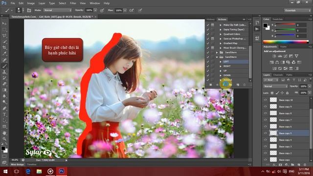 Hướng dẫn tạo ảnh tan biến bằng photoshop cs6 trên win 10 смотреть онлайн