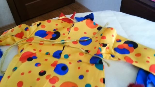 Детский карнавальный костюм Петрушка, арт 7005