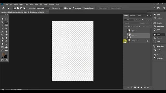 How to use Quick Selection tool and Magic wand in Adobe Photoshop CC смотреть онлайн