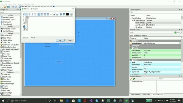 How to create login page in Qt designer #Part-1 #PYQT5 #loginpage #create #python #loginsystem смотреть онлайн