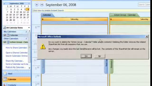 SharePoint Shepherd 2007 - Remove A SharePoint Resource From Outlook смотреть онлайн