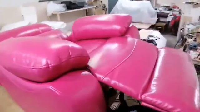 Кресло-реклайнер для наращивания ресниц в экокоже KRIT 13 от KresloRecliner.ru смотреть онлайн