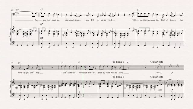 Euphonium - Can’t Buy Me Love- The Beatles - Sheet Music, Chords, & Vocals смотреть онлайн