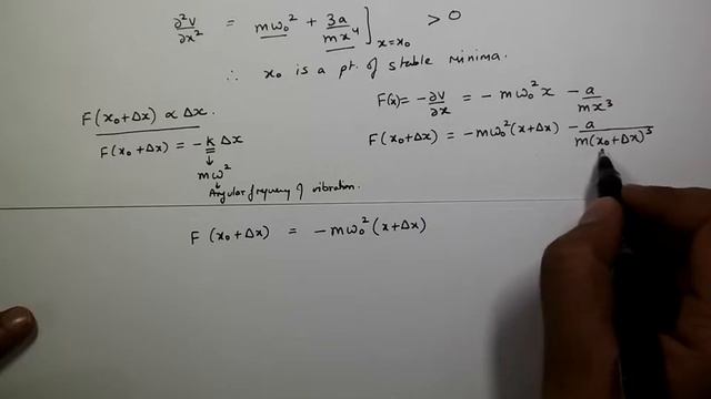 AAF A problem on finding angular frequency of SHM for a given potential function 25:12:18 смотреть онлайн