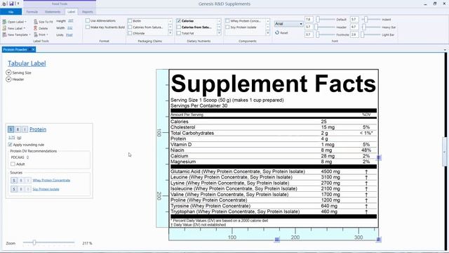 Displaying %DV Protein on your Supplement Facts label смотреть онлайн