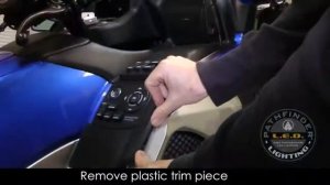 Установка LED ламп Pathfinder на Honda Goldwing GL1800