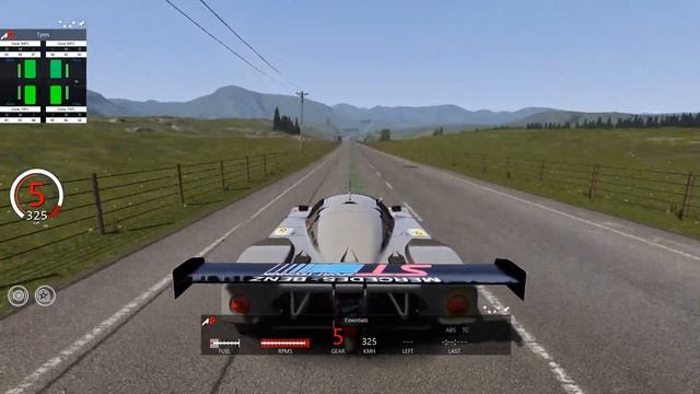 Assetto Corsa | Sauber Mercedes C9 1989 LM Highlands Long смотреть онлайн