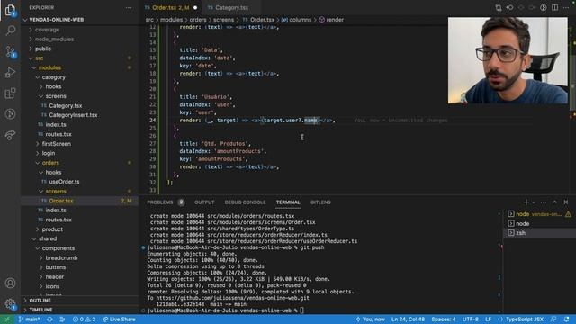 #react [Aula 60] - Criar tabela dos pedidos utilizando AntD смотреть онлайн