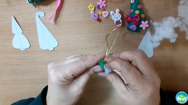 Мастер класс "Игрушка Ёлочка", автор: Егорова А.Б. смотреть онлайн