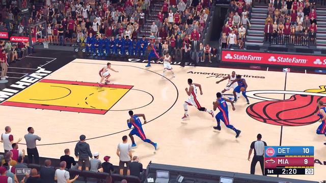 NBA 2K19 (PC) | Pistons vs Heat | 4K 60fps! смотреть онлайн