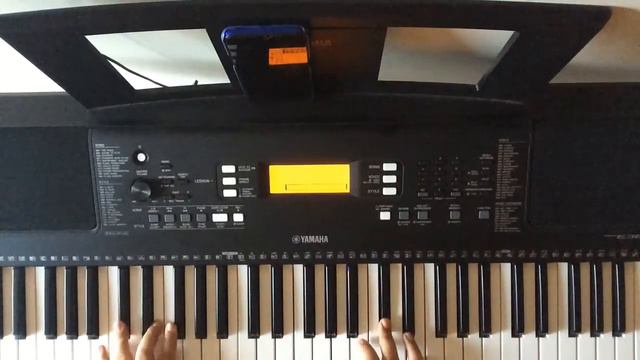 Tones and I Dance Monkey on Keyboard with chords II Black N White смотреть онлайн