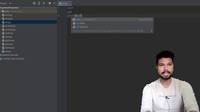 Python : Bit wise operator How to use and Work with Binary digit #pythonprogramming #python смотреть онлайн