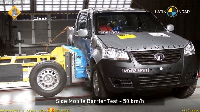 Great Wall Wingle 5 Safety Tests Latin NCAP | December 2021 Ratings – Zero Stars