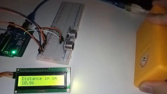 Ультразвуковой дальномер на Arduino смотреть онлайн