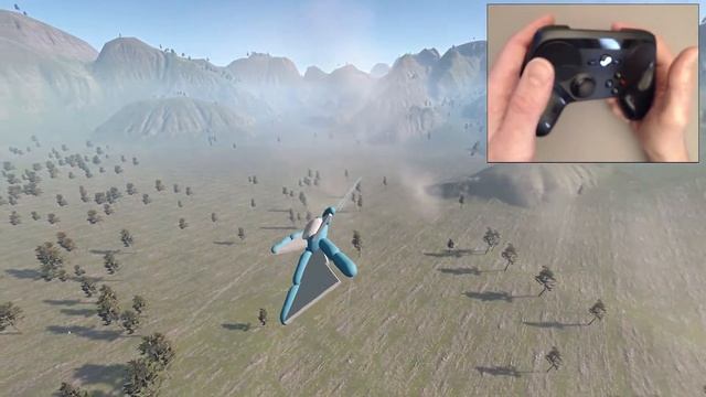 Steam Controller - Gyro Motion Wingsuit Flying! Tutorial Tips And Analysis - Volo Airsport смотреть онлайн