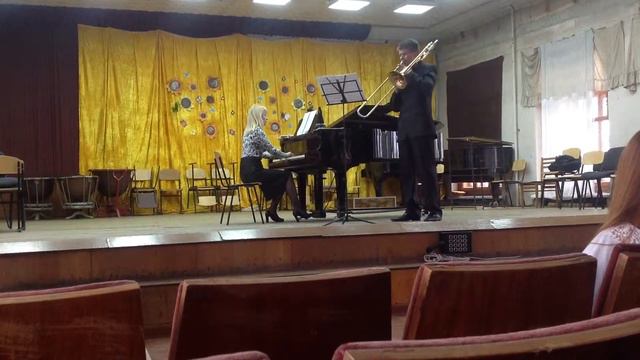 Eugne Bozza Ballade for trombone & piano, Op 62 смотреть онлайн