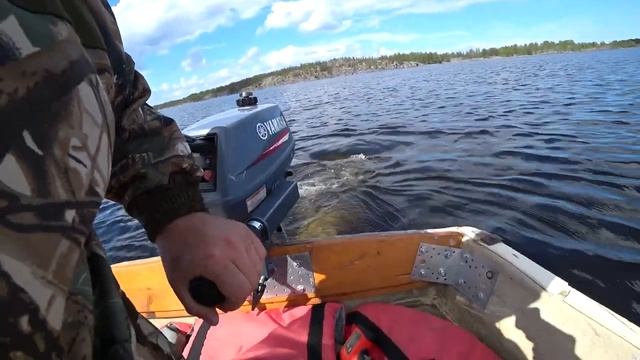 До какой скорости разгонит Yamaha 3 лодку Пелла. смотреть онлайн