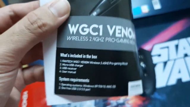 Fantech Wireless Mouse Venom WGC1 Unboxing & Review смотреть онлайн