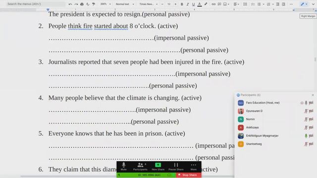 B1 Personal and impersonal passive смотреть онлайн