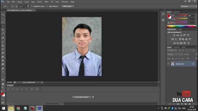Ganti Background Foto Dengan Photoshop MUDAH!! смотреть онлайн