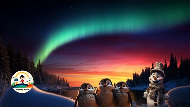 Kids Story In English | Frosty Friends | Penguins dancing | Christmas story #readaloud #vocabulary смотреть онлайн