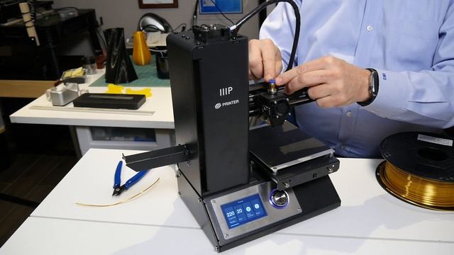 The Easy Way to Unclogging Your 3d Printer Nozzle смотреть онлайн