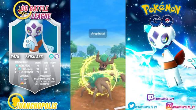 YA NO ES BOLA SOMBRA ¡EL ATAQUE MÁS PODEROSO DE FROSLASS EN LIGA SÚPER!-Pokémon Go PvP смотреть онлайн