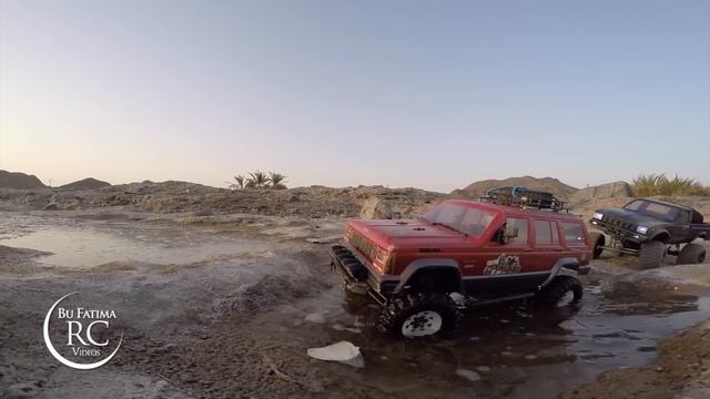 Defender D90, Toyota Hilux, Jeep Cherokee, Rubicon In RC Trail