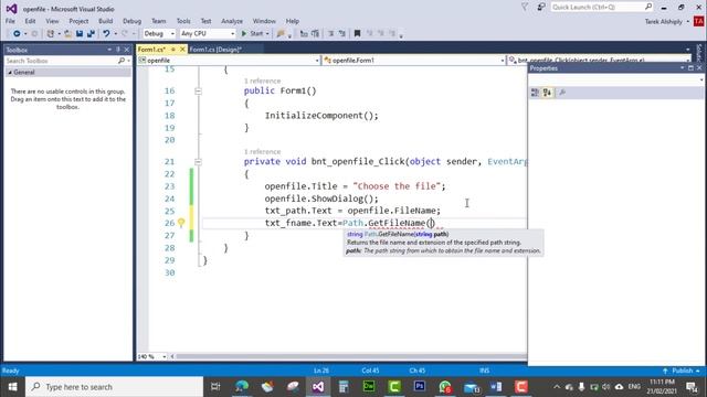 C# Programming OpenFileDialog смотреть онлайн