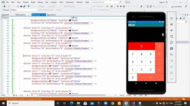 Xamarin forms Tutorial how to make a calculator in bangle by Sotf Tech смотреть онлайн