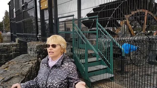 Водяное колесо в Эннисе. Ирландия. Ксюша бьёт баклуши смотреть онлайн