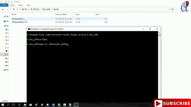 44.Dynamic Link Library Using Visual Studio Command Line - Windows System Programming in C/C++ смотреть онлайн