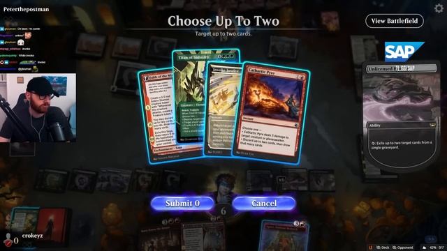 I made a Deck Based On Winrate STATS! Metagame Challenge | Standard JUND | CROKEYZ MTG Arena смотреть онлайн