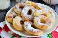 Воздушные пончики, без дрожжей смотреть онлайн