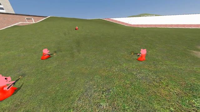 Trevor Henderson's Ghost Pig VS Roblox Piggy!! Gmod Nextbot смотреть онлайн