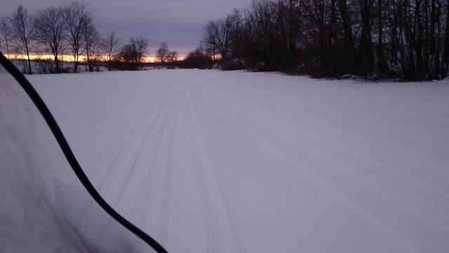 Снегоход Тикси-250 - С полной нагрузкой !!!