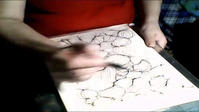 дудлинг тушь перо, акварель смотреть онлайн