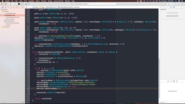 Color Switch Game | IOS | Swift смотреть онлайн