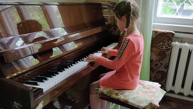 Лемуан Этюд 17 Попова Настя 1 класс смотреть онлайн