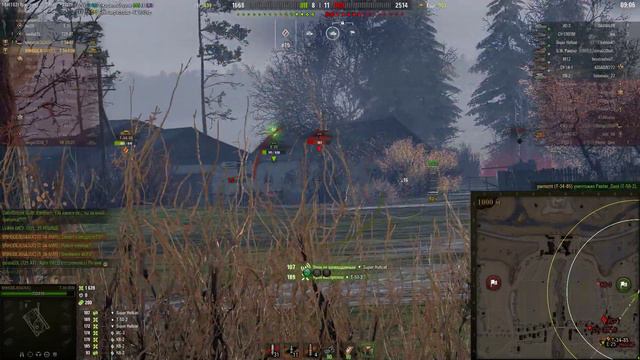 Т34-85, Основной Калибр, Воин, Колобанов против 8 лвл. смотреть онлайн