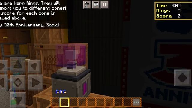 Как поиграть в карту про соника в minecraft pe смотреть онлайн