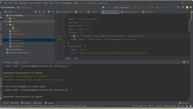 babel-node не является внутренней или внешней командой, исполняемой программой или пакетным файлом. смотреть онлайн