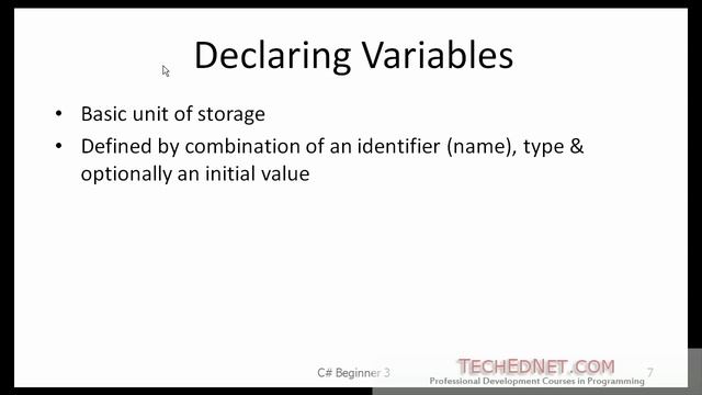 C# Beginner 3 - Variables, Data types, Assignment смотреть онлайн