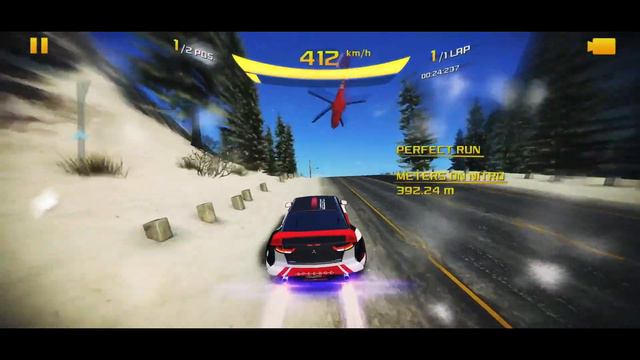 Asphalt 8, Mitsubishi LANCER Evolution X Anniversary Edition, ALPS Test Pro смотреть онлайн