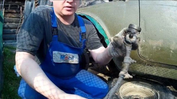 Замена рулевых наконечников и тяг на ниве ВАЗ 2121