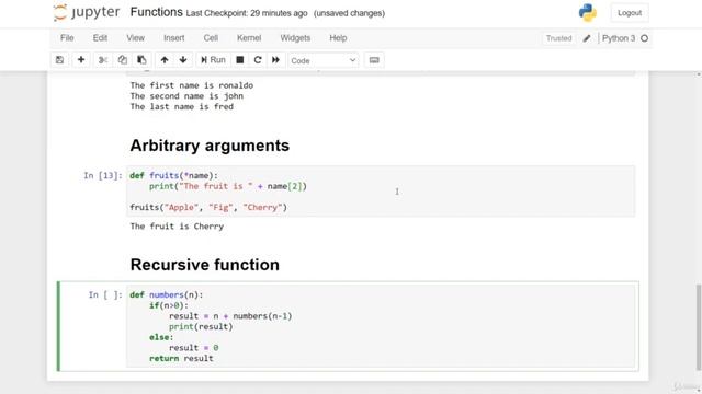 Build a recursive function Python programming@58 смотреть онлайн