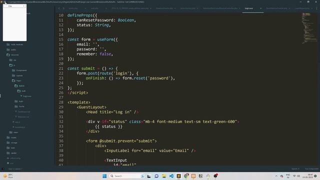 Building Secure User Authentication with Laravel: Breeze, Vue.js, and Inertia.js | HINDI смотреть онлайн