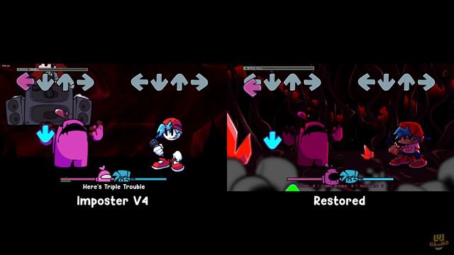 Friday Night Funkin': Imposter V4 Triple Kill Fully Restored [New] | FNF Mod/Triple Trouble Imposte