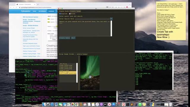 Side Project | Study With me | Create Tabs with pysimpleGUI смотреть онлайн